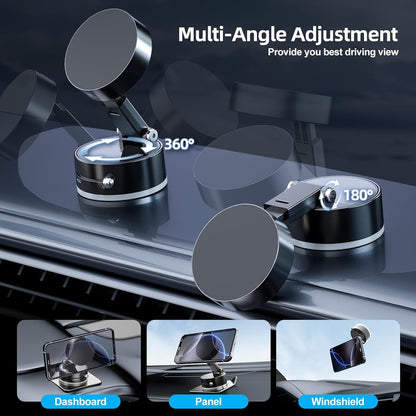 Vacuum Magnetic Suction Phone Holder